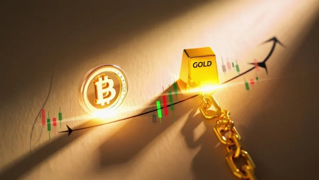 BTC опережает золото в восстановлении