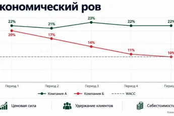 Экономический ров: конкурентные преимущества компании